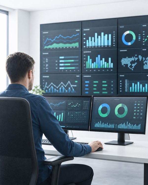 Echtzeit-Datenstrom-Monitoring mit Apache Kafka auf Dashboard